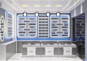 Sunglass showroom design