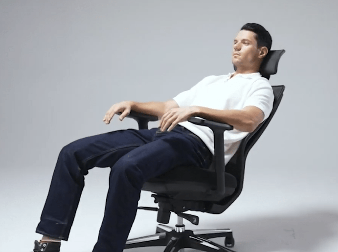 Ergonomic office chair for men