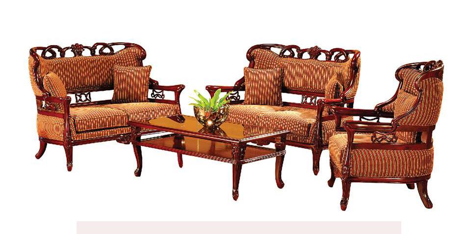 Wood Sofa Design in Bangladesh